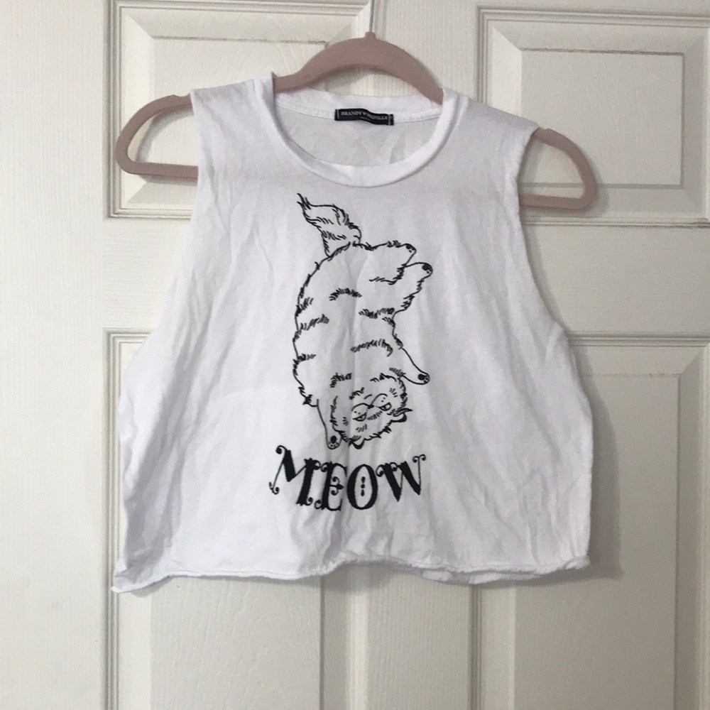 Cat crop top
